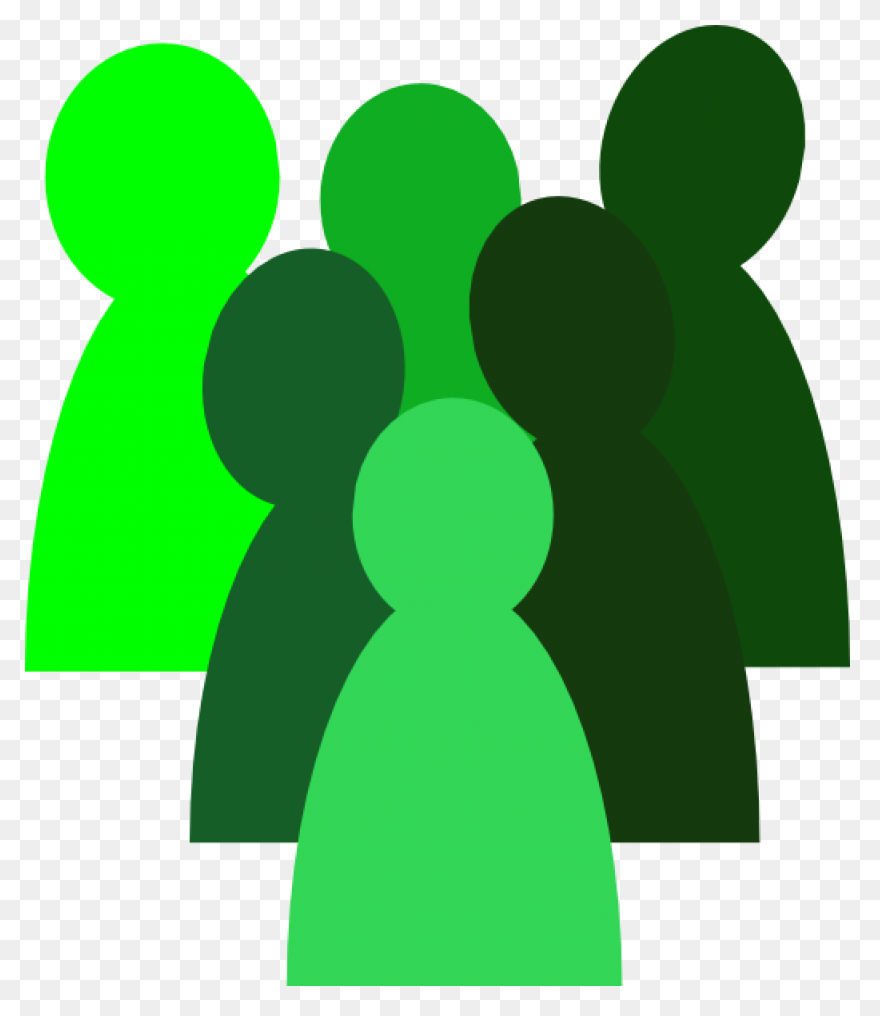 Crowd Clipart Silhouette, Crowd . C