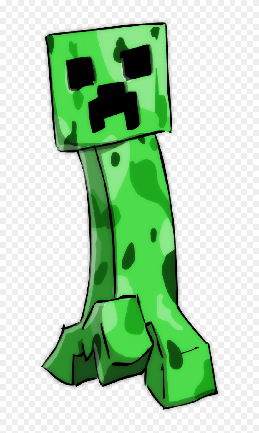 Minecraft Creeper Clip Art - Minecr