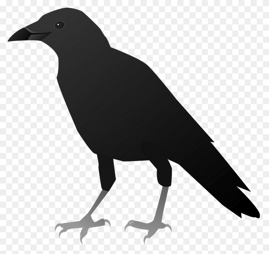 Crow Clipart. Free Download .png - Crow