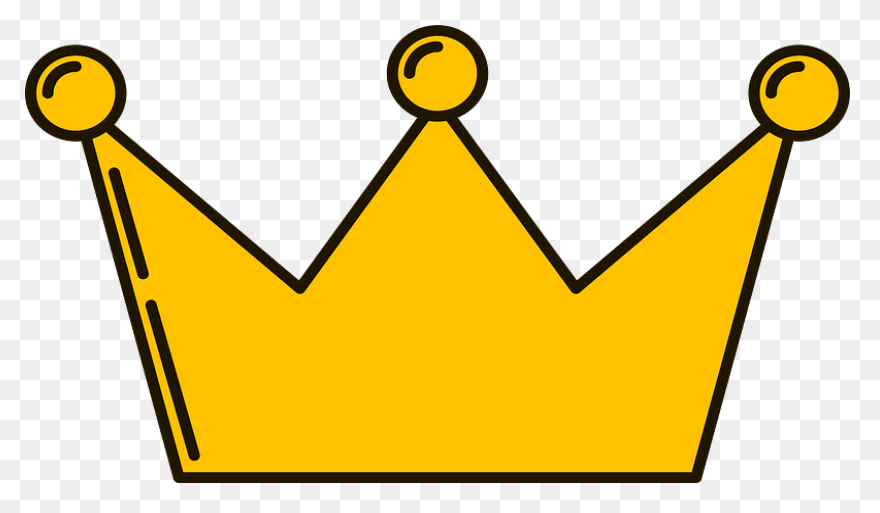 Symbol,crown,yellow - King George T