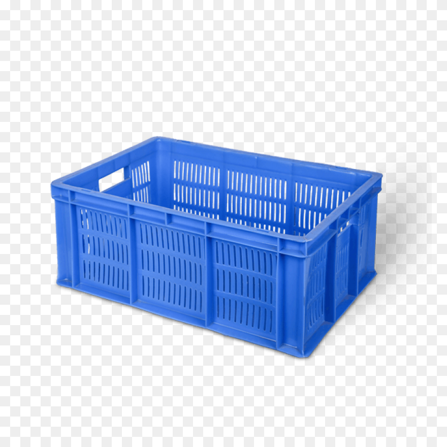 Antique Red Slat Crate
