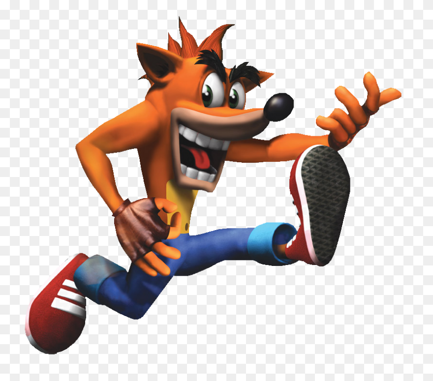 Crash Bandicoot Scratching His Head - Crash