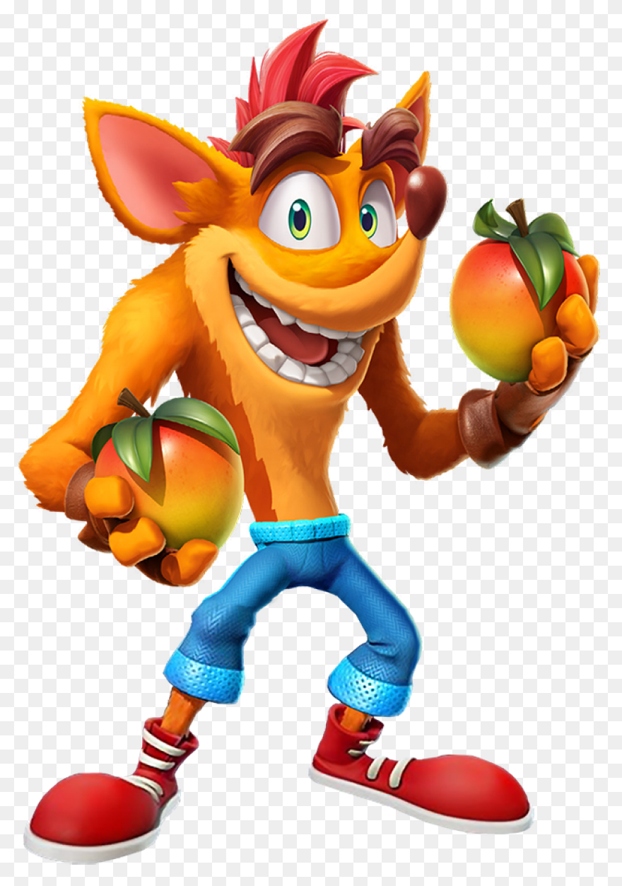 Crash Bandicoot Scratching His Head