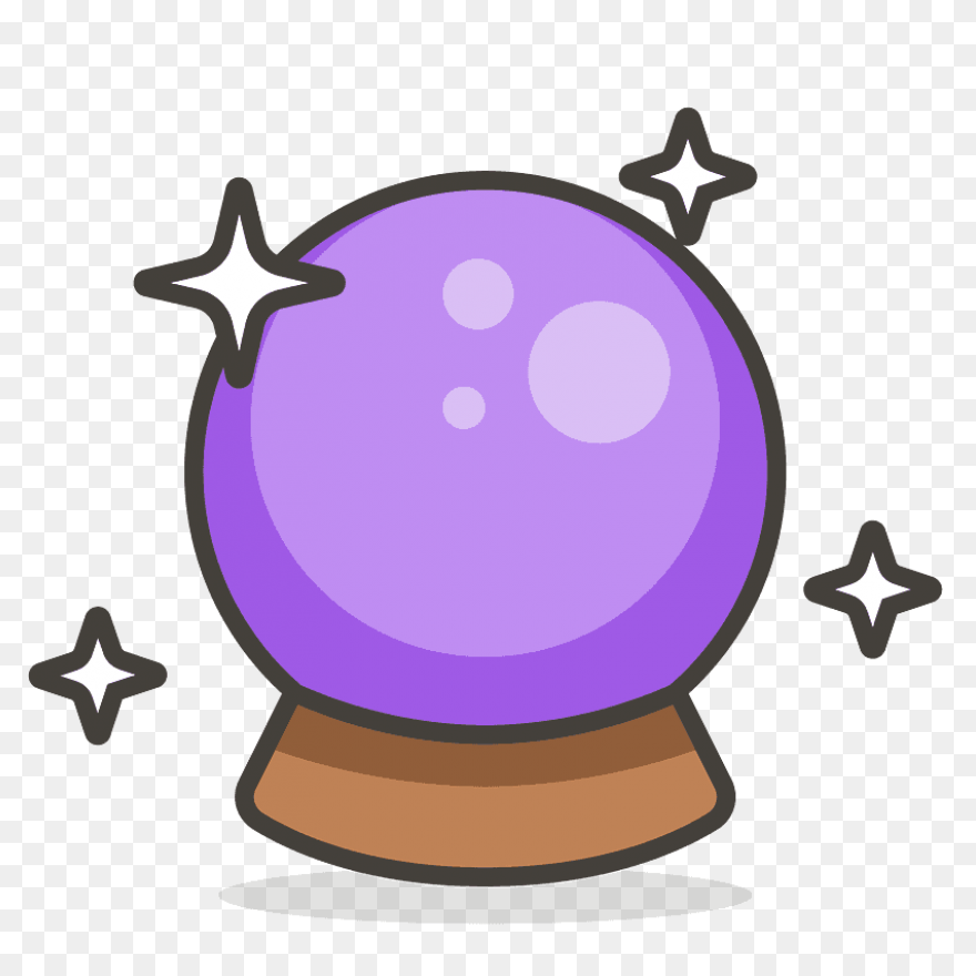 Crystal Ball Future Sticker - Cryst