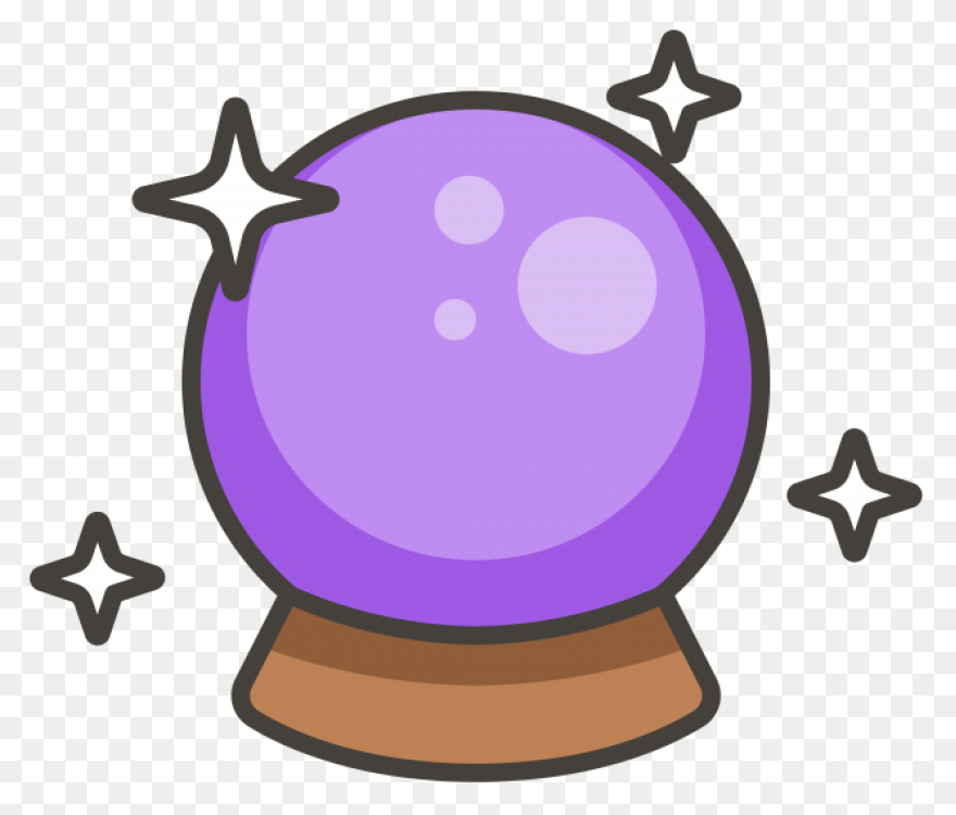 Crystal Ball Future Sticker - Cryst