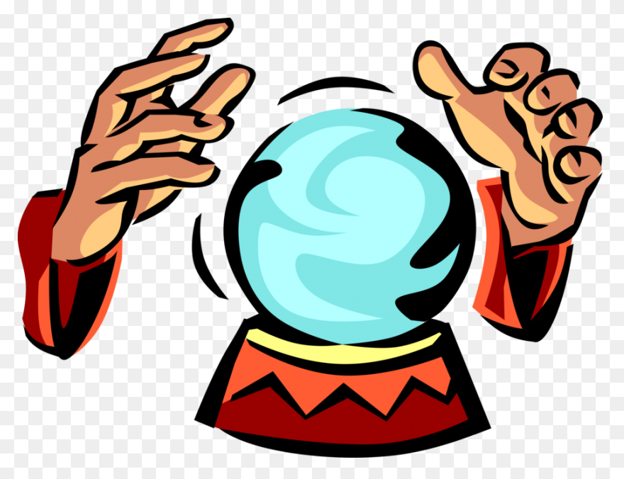 Crystal Ball Future Sticker - Cryst