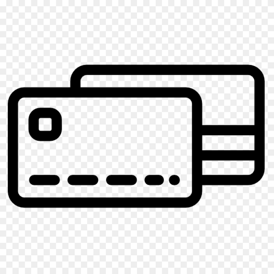Red Bank Cards Icon - Free Red Cred