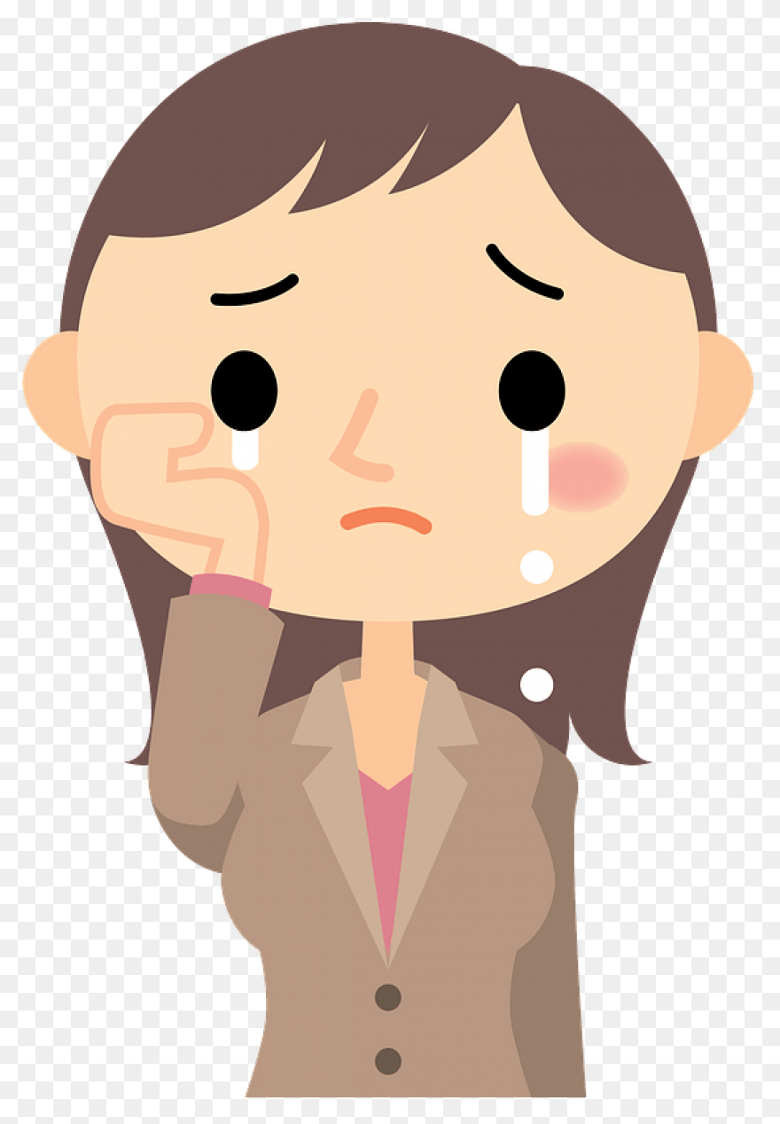 Crying Clipart Transparent - Crying