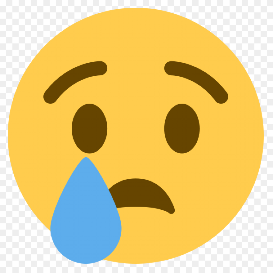 Loudly Crying Face People Sticker -