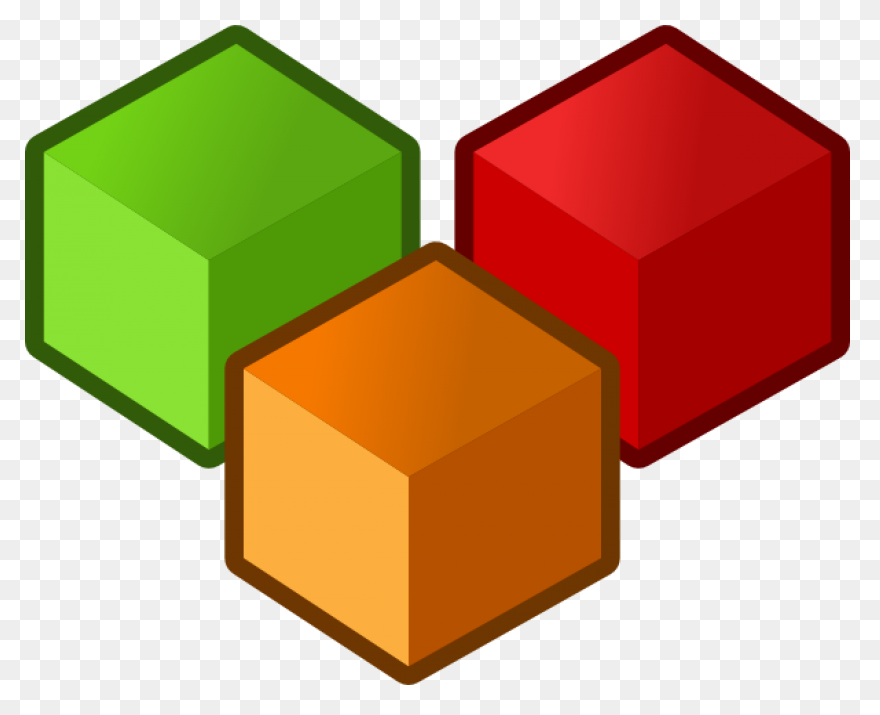 Cube Clipart Clip Art - Scaling A C