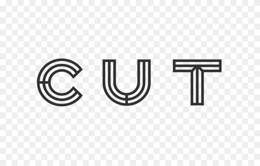 Clip Cut Ribbon Clip Black And Whit