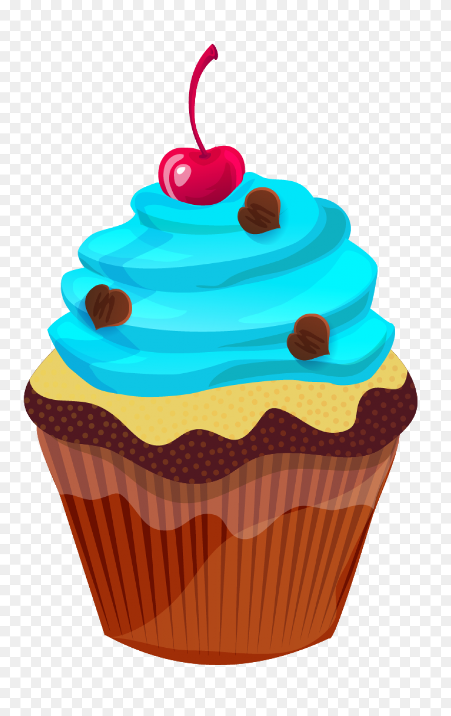 Vanilla Sprinkled Cupcake With Cher