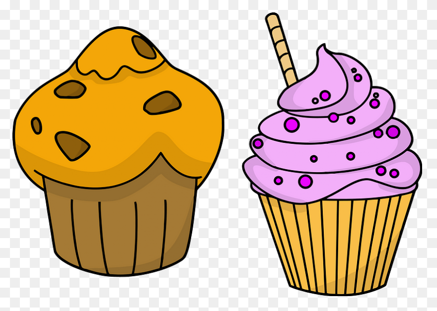 Vanilla Sprinkled Cupcake With Cher