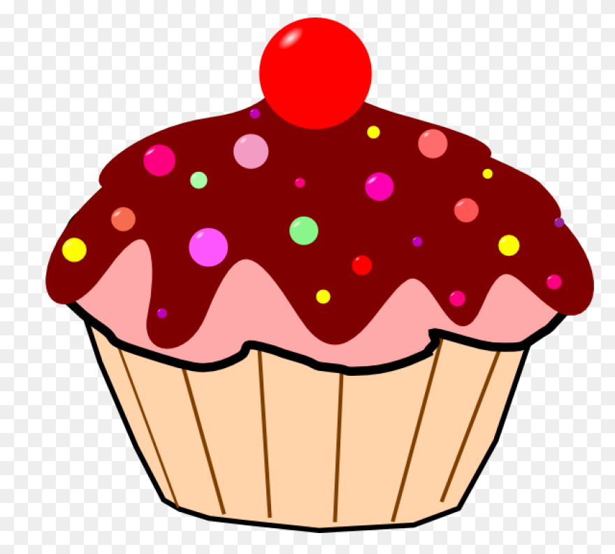 Vanilla Sprinkled Cupcake With Cher