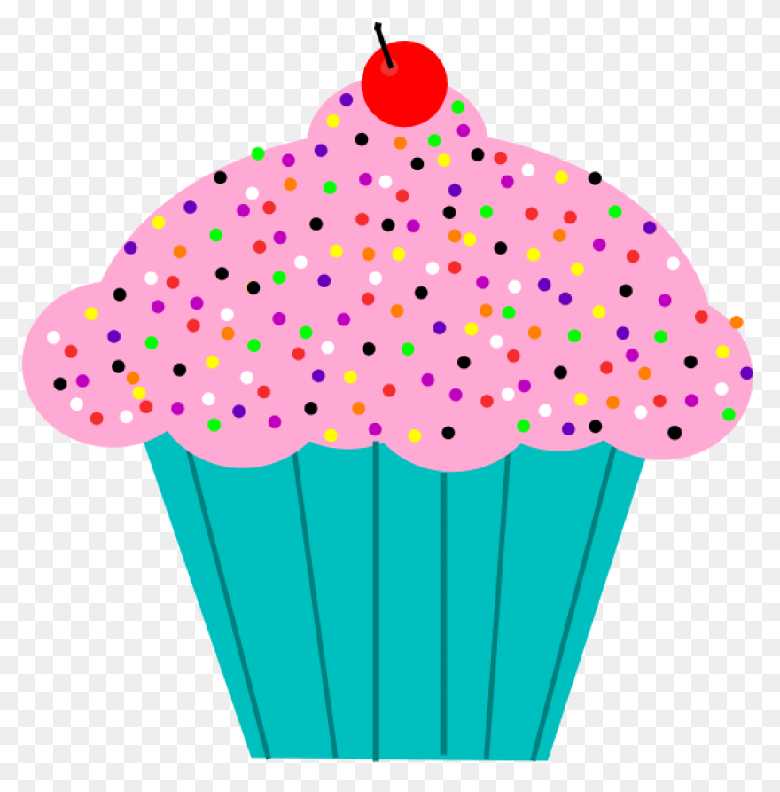 Vanilla Sprinkled Cupcake With Cher