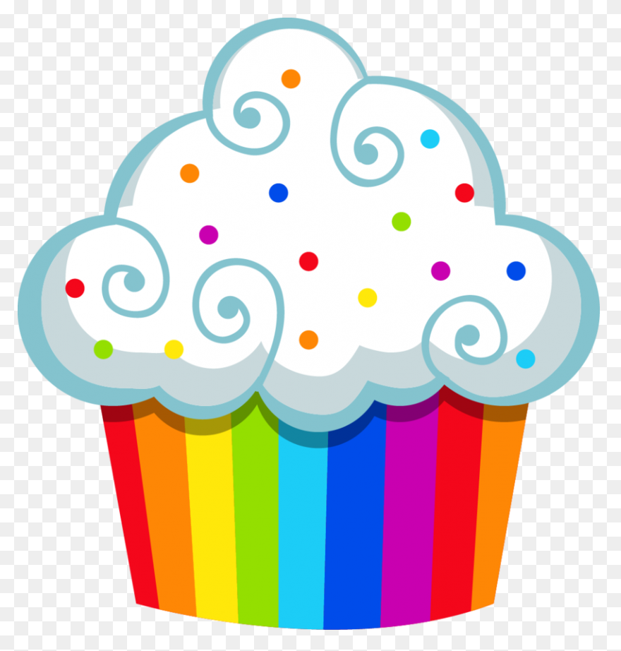 Vanilla Sprinkled Cupcake With Cher