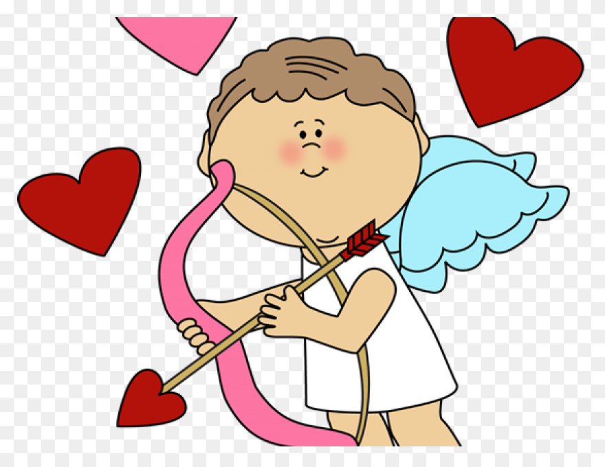 Cupid Clip Art - Cupid Silhouette P