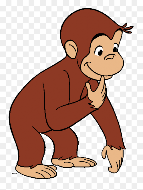 6  Curious George Clip Art - Previe