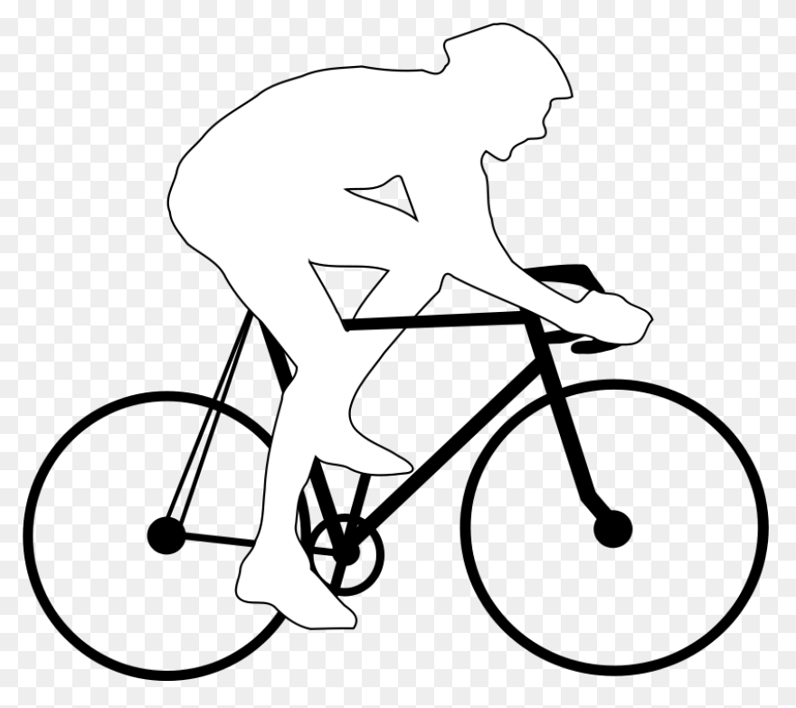 Cyclist Clipart At .com Vector - Cyclist