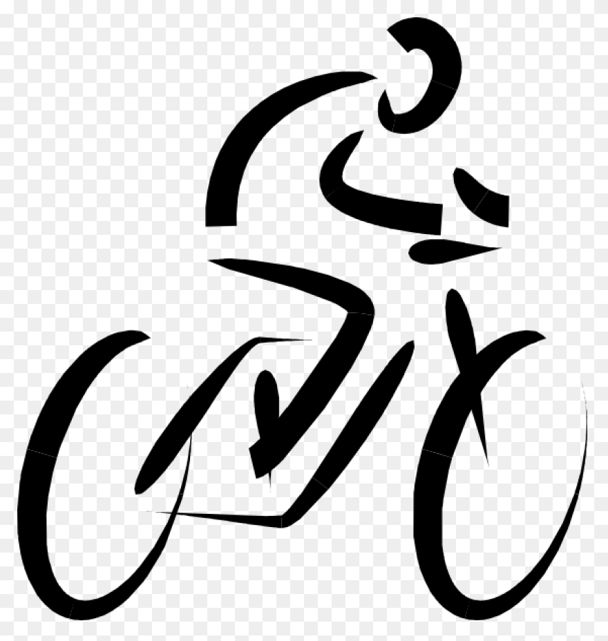 Cyclist Racing Royalty Free Vector 