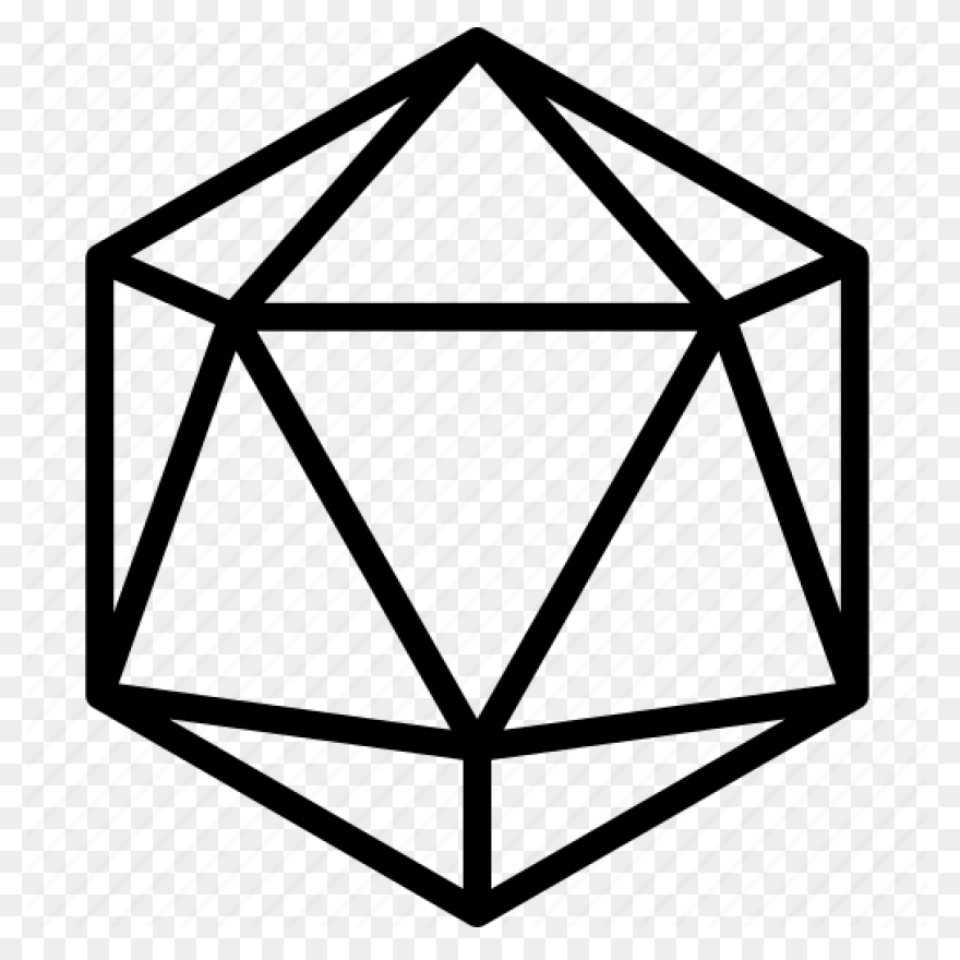 D20 Clipart Transparent Png 7 - Cli
