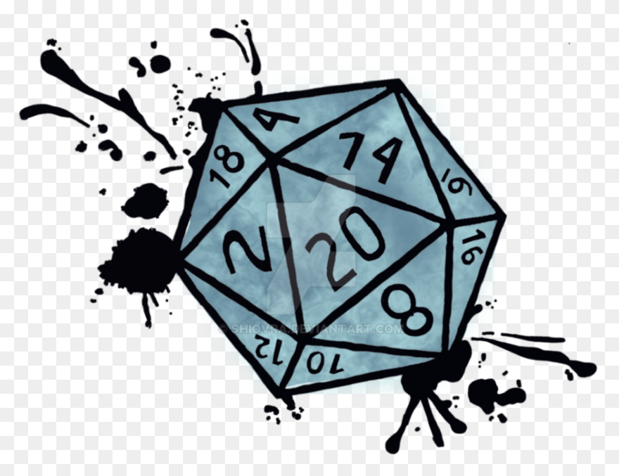 D20 Clipart Transparent Png 7 - Cli