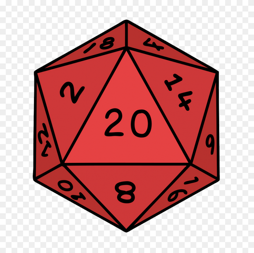 D20 Clipart Transparent Png 7 - Cli