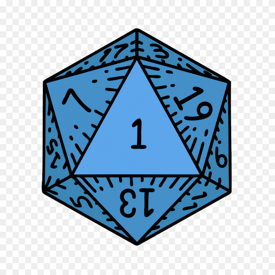 D20 Clipart Transparent Png 7 - Cli