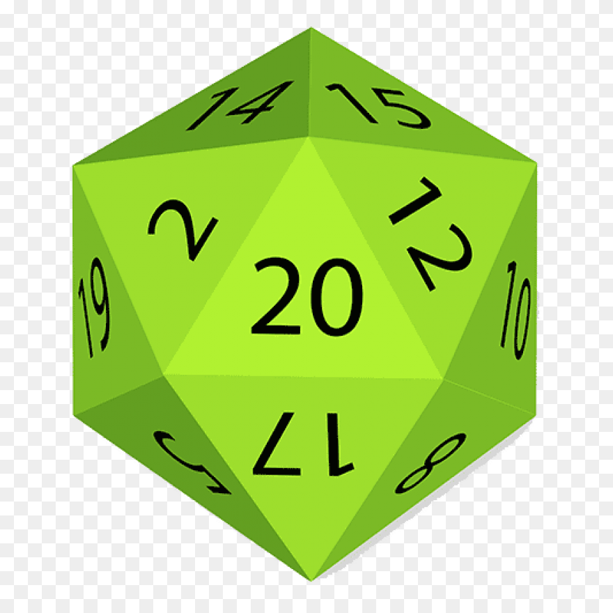 D20 Clipart Transparent Png 7 - Cli