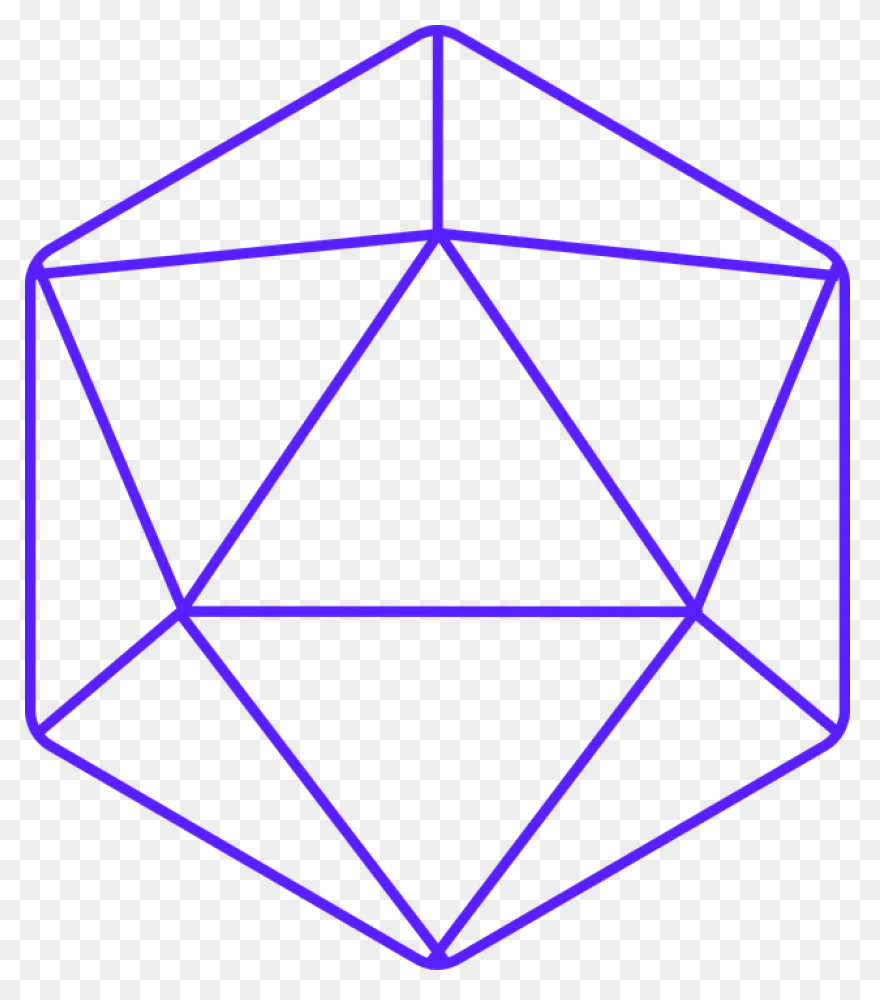 D20 Clipart Transparent Png 7 - Cli