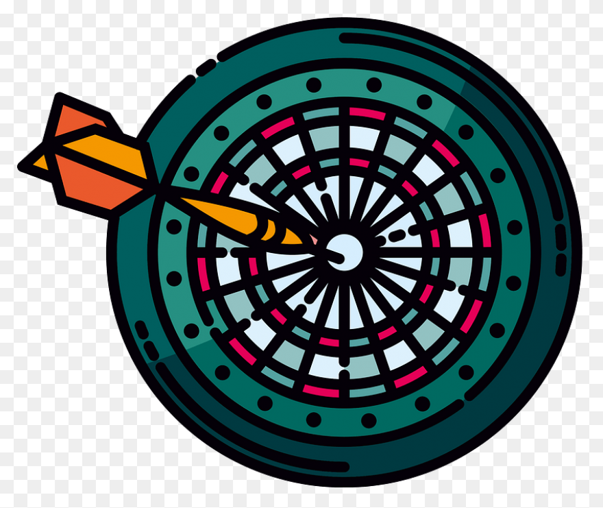 Dart Board Clipart - Clipart Sugges