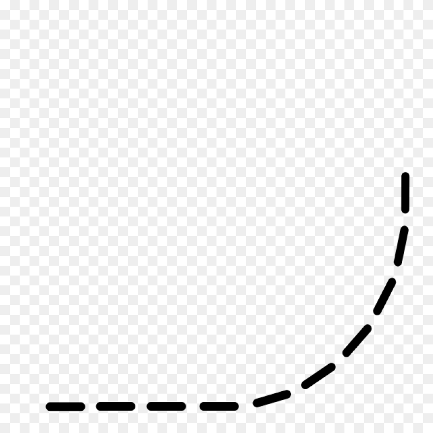 Horizontal Dashed Line | Free PNG-W