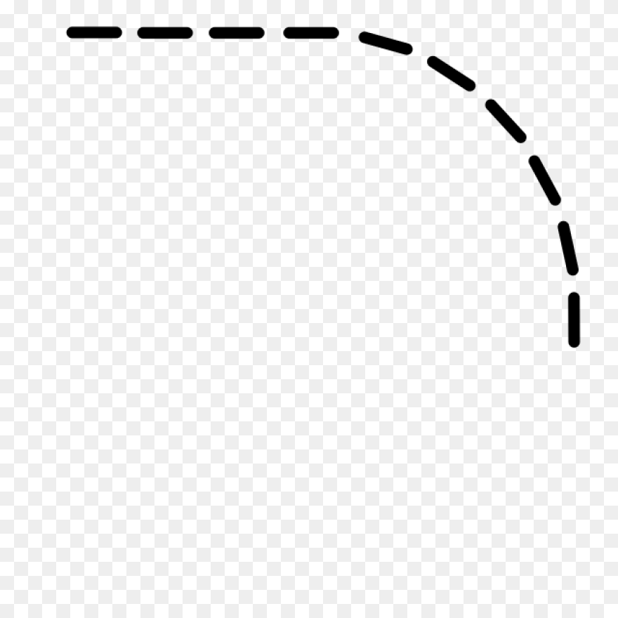 Horizontal Dashed Line | Free PNG-W