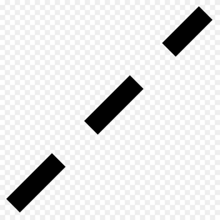 Horizontal Dashed Line | Free PNG-W