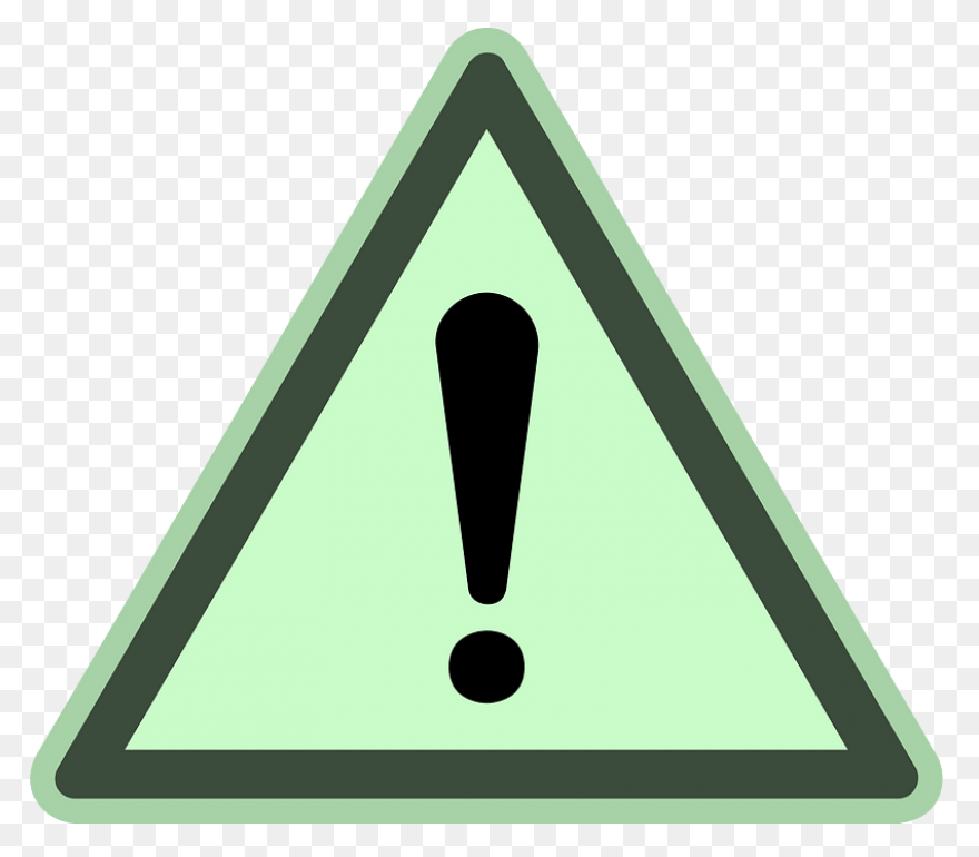 Danger Clipart Curfew - Warning Sig