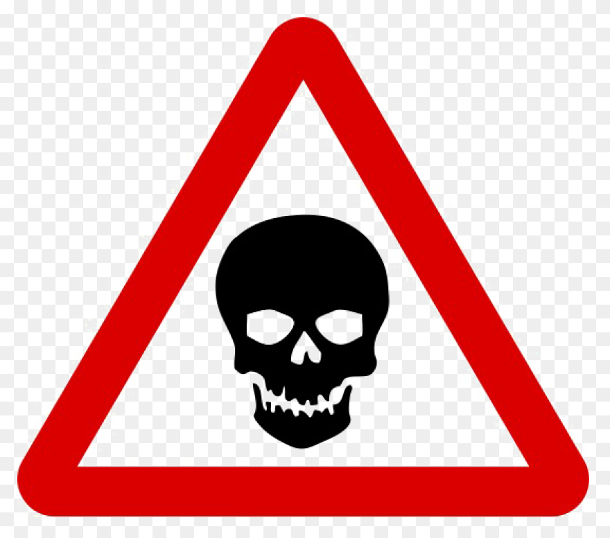 Danger Clipart Curfew - Warning Sig
