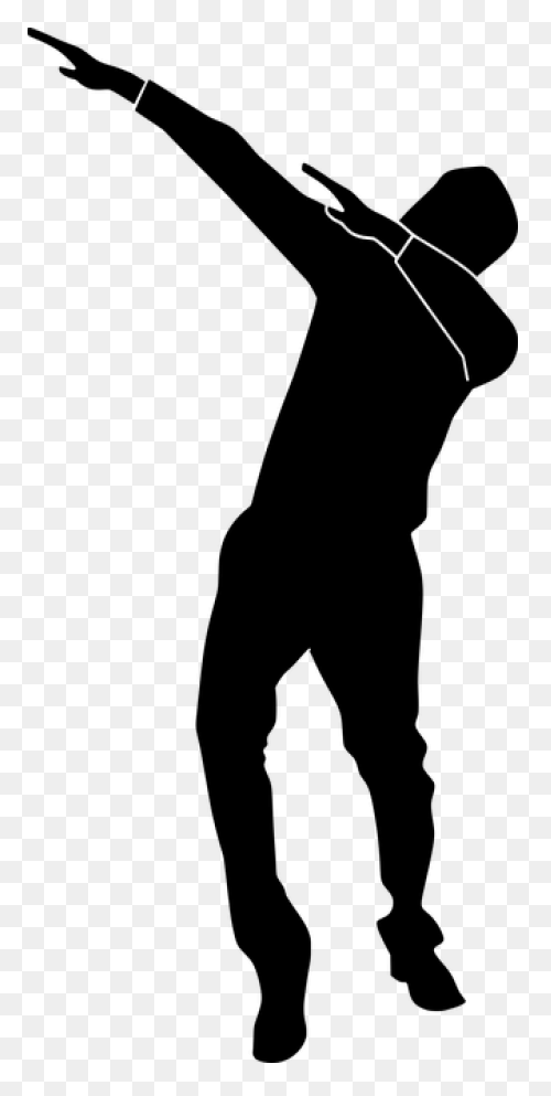 Dab Dance Silhouette Dabbing Free - Dab