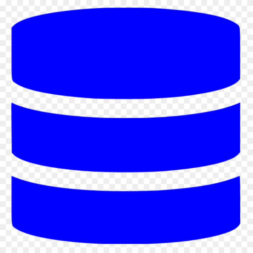 Blue Database Icon Free Blue - Database Icon