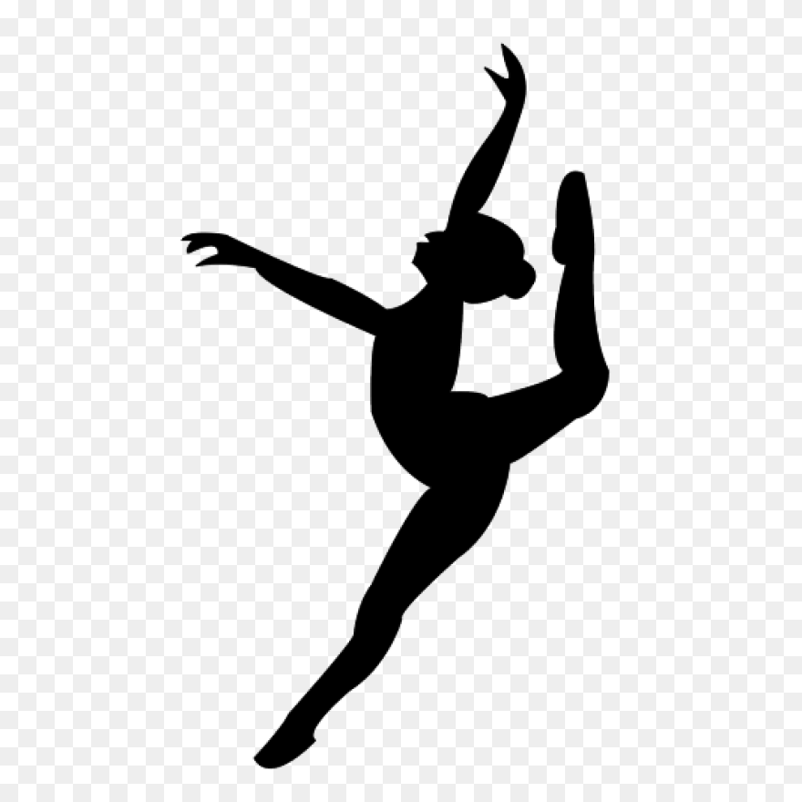 Male Ballet Dancer Silhouette | Fre