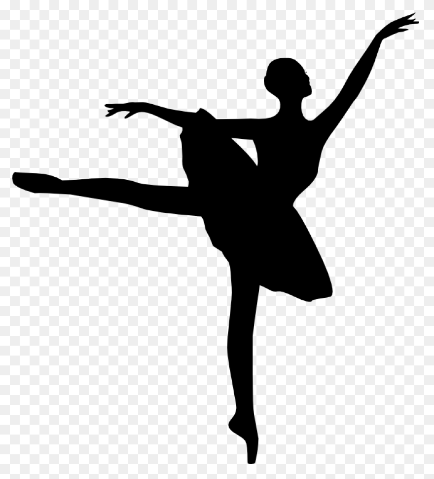 Male Ballet Dancer Silhouette | Fre