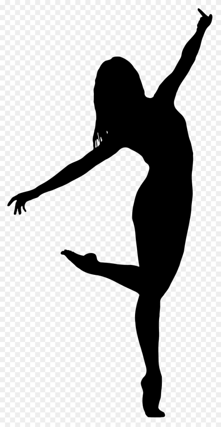 Male Ballet Dancer Silhouette | Fre