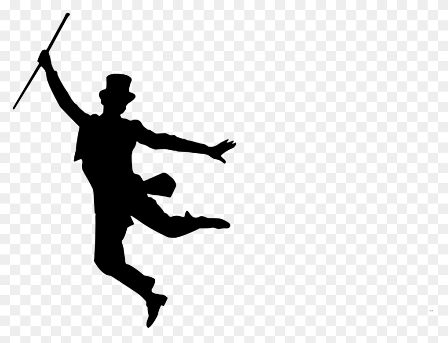 Male Ballet Dancer Silhouette | Fre