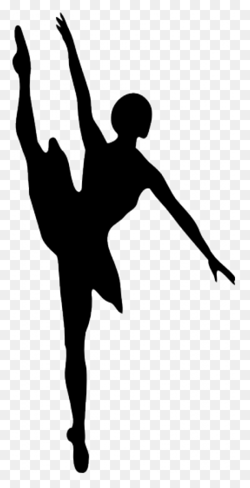 Male Ballet Dancer Silhouette | Fre