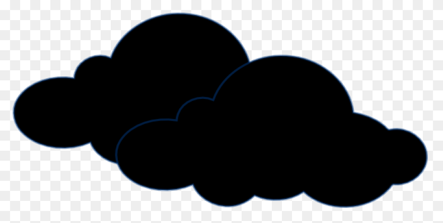 Dark Rain Clouds Vector #ad , #affi