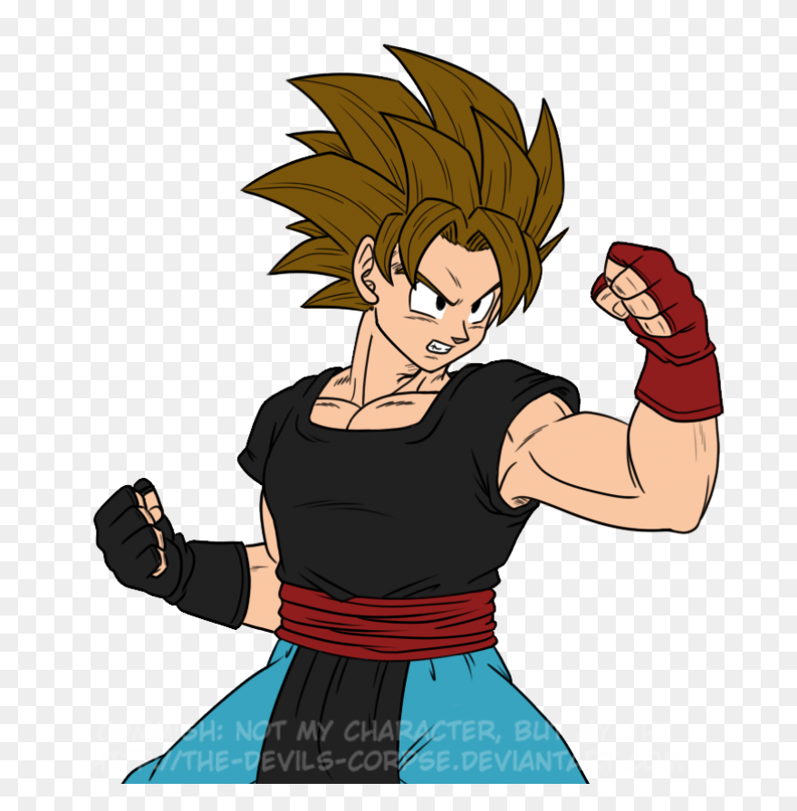 Kid Gohan (Sword) Render [Dbz Kakar