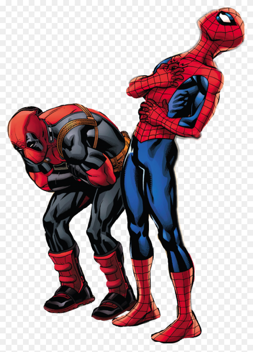Spiderman And Deadpool Background Png - Deadpool Comic