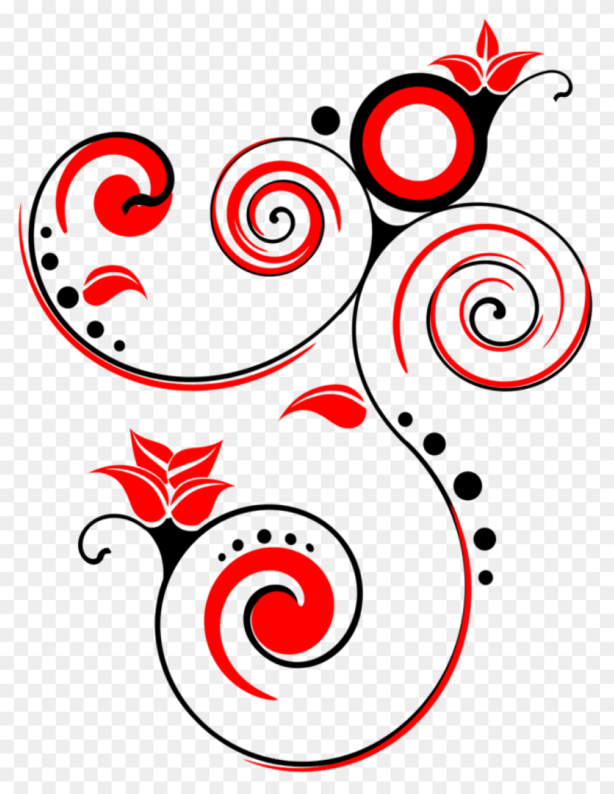 Corner Border Png Flower Corner Des
