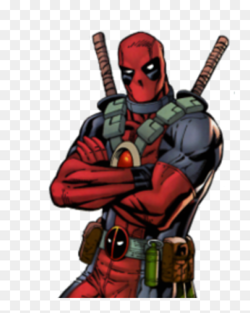 Bad Deadpool Drawing Clipart - Full
