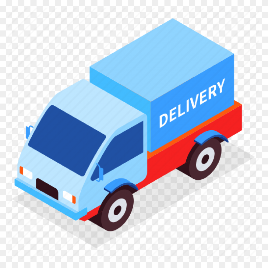 Delivery Truck Lorry Transportation Icon - Delivery Truck