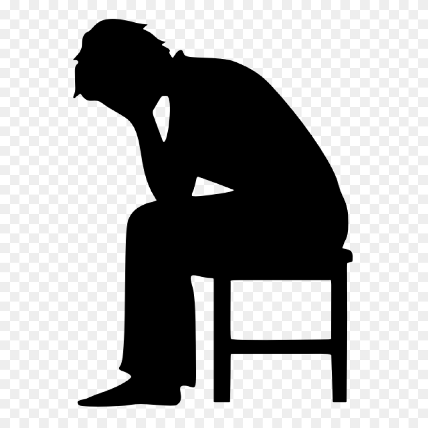 Depression Silhouette | Free PNG - Depression